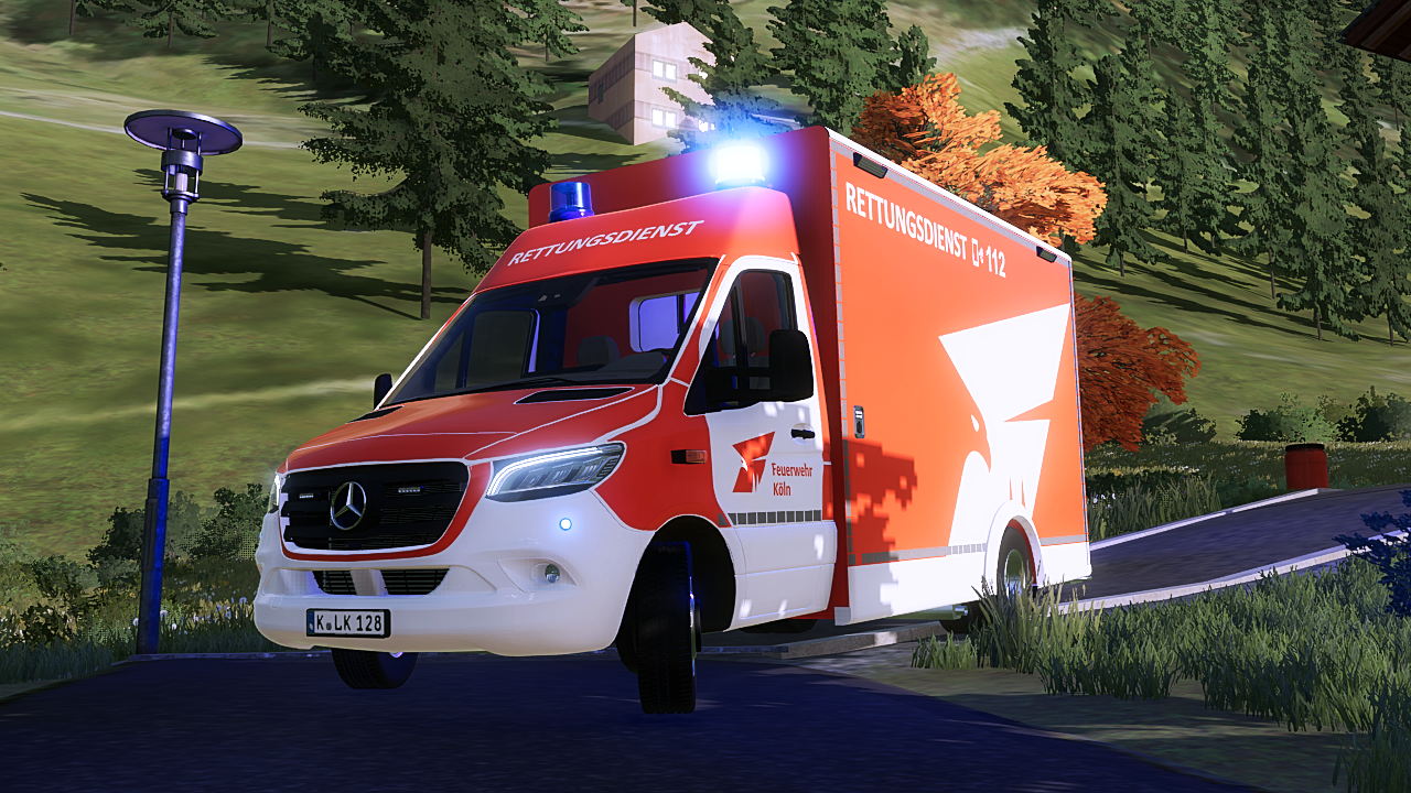WAS RTW auf Mercedes Sprinter 2019